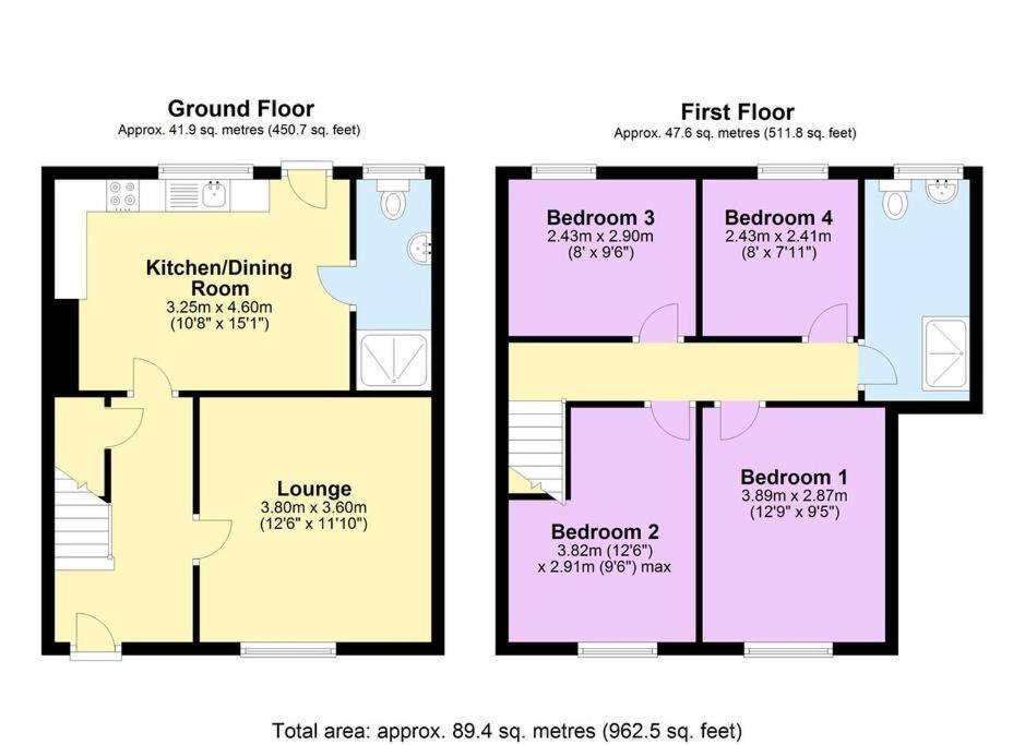 Low Rate For A 4-Bedroom House In Coventry With Free Unlimited Wi-Fi 2 Car Parking 53 Qmc Zewnętrze zdjęcie